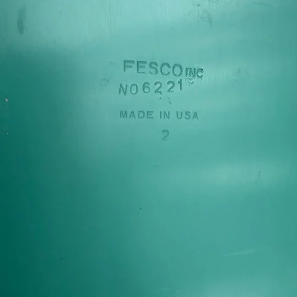 Vintage Fesco Plastic Letter Organizer Wall Mount Decor - Picture 4 of 10